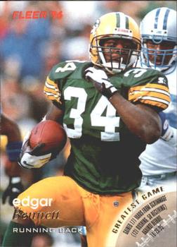 Edgar Bennett Green Bay Packers 1996 Fleer NFL #48